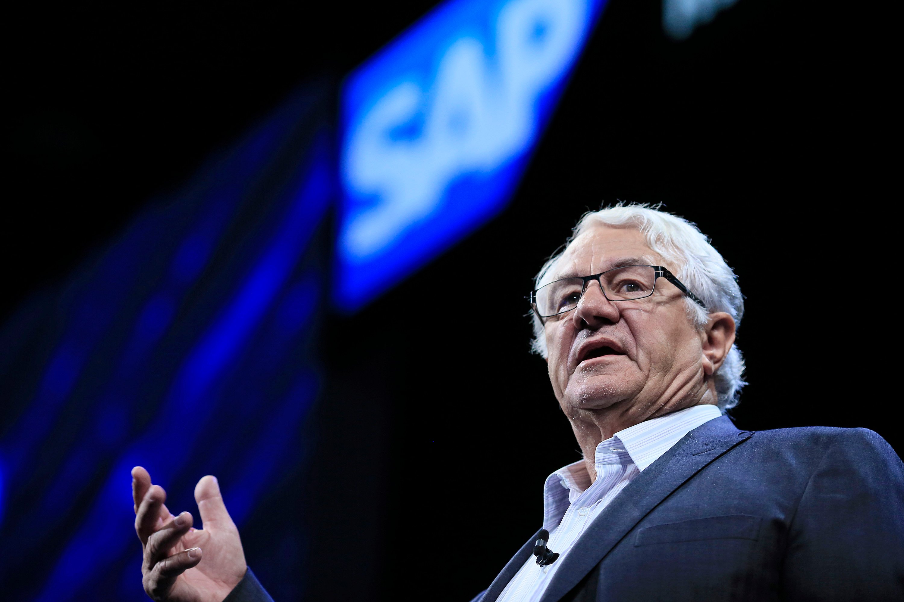 Hasso Plattner at SAPPHIRE Data Warehouse Cloud